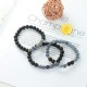 8MM Bead Bracelets For Men Women Lava Rock Lion Leopard Beaded Bracelets Set